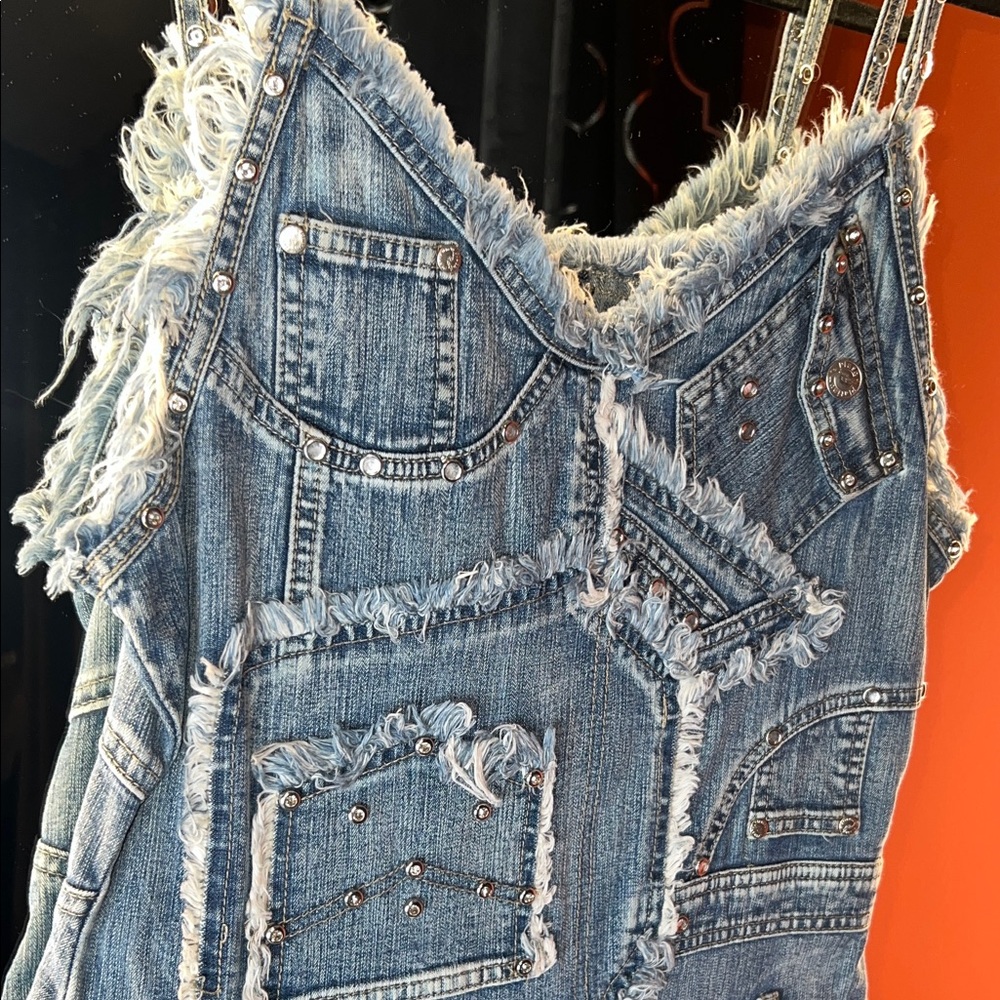 Boutique Luxe Rhinestone Patchwork Mini - image 2